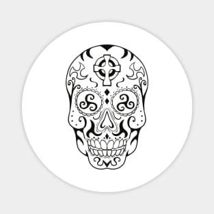 Crazy Skull Magnet